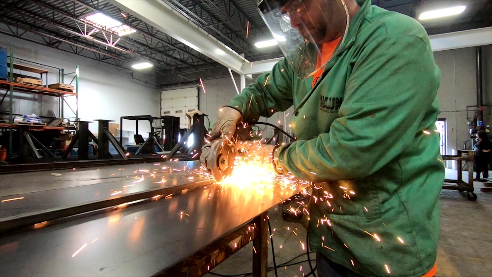 Inside the facility in the Northeast US